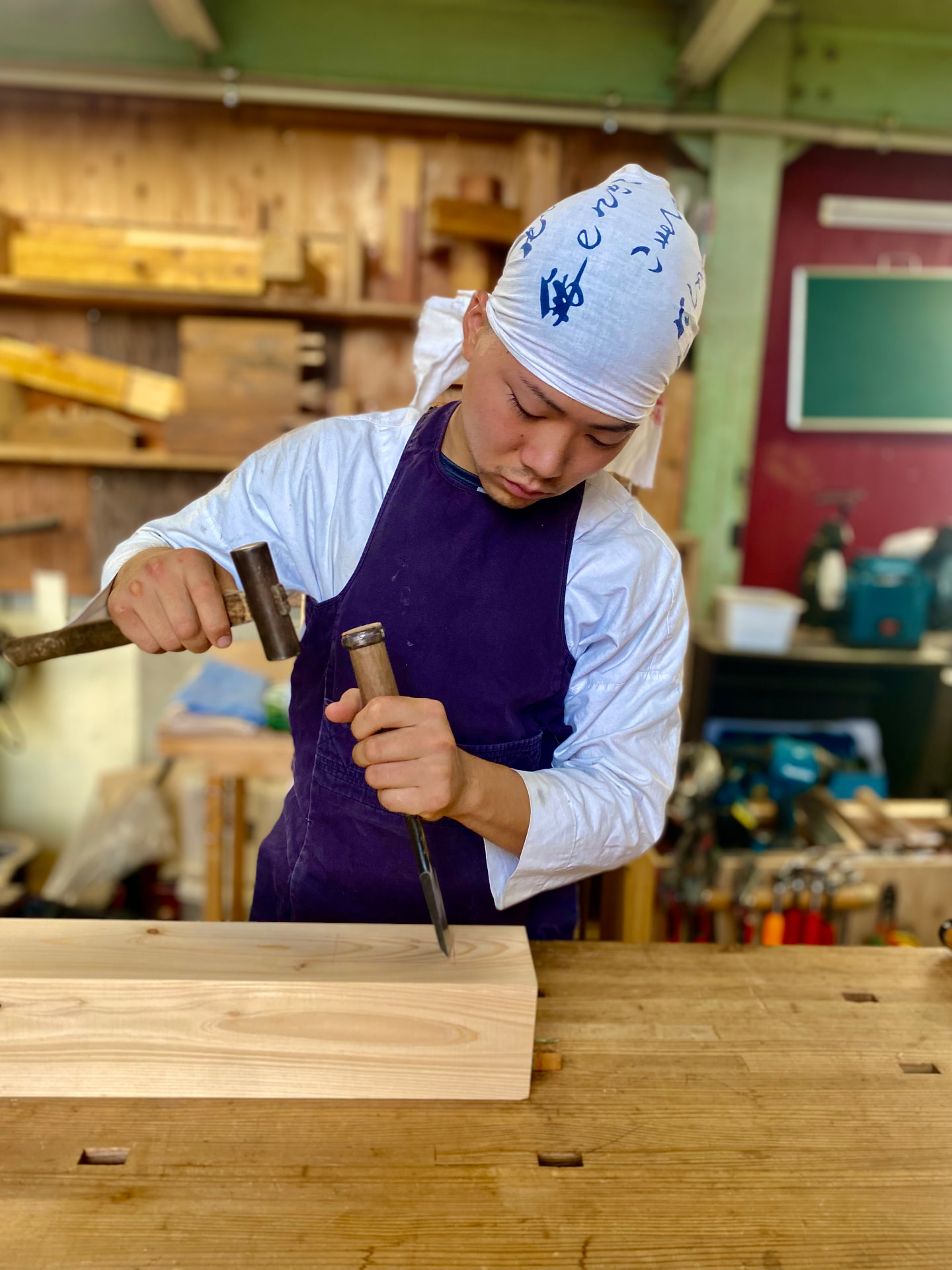 Shogo Katayama, Lead Instructor at Miyadaiku Woodworking School